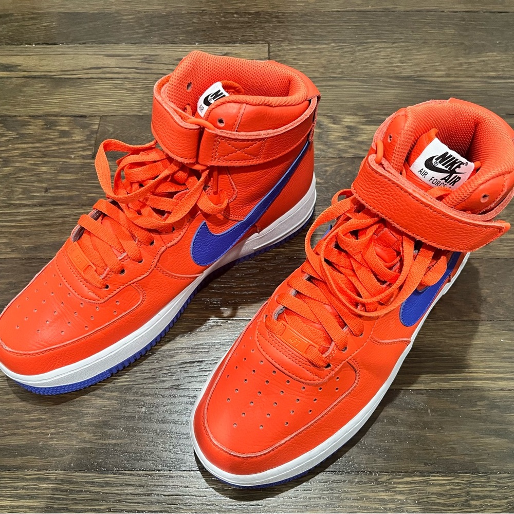 New York Knicks Nike Air Force 1s
